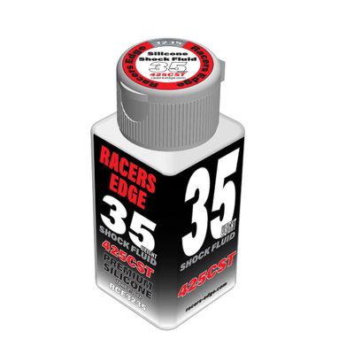 Racers Edge 3235 35 Weight Pure Silicone Shock Oil, 425cSt, 70ml 2.36oz