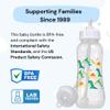 Hands-Free Baby Bottle - Anti-Colic Nursing System 9 oz Baby Bottle with Fast Flow Nipple/Teat 3m+ with Tube Straw Feeding System for Toddler (1 Bottle - Dinosaur) view 3