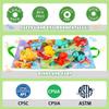 ALASOU 7 PCS Dinosaur Fantastic Creatures Car Toys for 1 Year Old Boy with Playmat/Storage Bag|Baby Toys 1 Year Old Boy Gifts for Toddler Toys 1-2|1st Birthday Gift for Infant 12 18 Months view 3