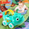ALASOU 9 PCS Dinosaur Fantastic Creatures Car Toys for 1 Year Old Boy with Playmat/Storage Bag|Baby Toys 1 Year Old Boy Gifts for Toddler Toys 1-2|1st Birthday Gift for Infant 12 18 Months view 2