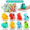 ALASOU 9 PCS Dinosaur Fantastic Creatures Car Toys for 1 Year Old Boy with Playmat/Storage Bag|Baby Toys 1 Year Old Boy Gifts for Toddler Toys 1-2|1st Birthday Gift for Infant 12 18 Months view 3
