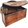 Antique Working Telescope/Spyglass Replica in Leather Box, with Glass Optics, Extendable to 14 inches, Made of Pure Brass, Decorative Kids Scope view 3