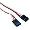 3-pin servo Extension, Male-Female JR Plug servo Extension Lead Cable, Used for RC Quadcopter Aircraft (5 Sizes) 30 cm/11.8in 5PCS view 4
