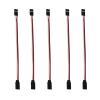 3-pin servo Extension, Male-Female JR Plug servo Extension Lead Cable, Used for RC Quadcopter Aircraft (5 Sizes) 15 cm/5.9 in 5PCS view 1