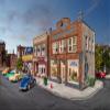 Woodland Scenics BR5871 O Records & Recruiting Building view 4