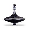 Plexity Labs UFO Tops Roswell - Metal Spinning Fidget Top - Inspired by The Documented 1947 UFO Sighting in Roswell, New Mexico (Color: Midnight Black) view 1