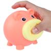 H&W Mini Piggy Bank, Cute Pig Go Oink-Oink, Shatterproof Coin Bank, Great First Money Bank (Orange) view 3