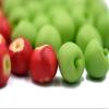 1shopforyou Realistic Fake Fruit Artificial Lifelike Mix Apple 20 pcs Dollhouse Miniatures Food Kitchen no.2 view 4