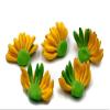1shopforyou Realistic Fake Fruit Artificial Lifelike 2 Tone 5 Bunch of Bananas Dollhouse Miniatures Food Kitchen no.5 view 3