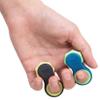 Yogi Fidget Toy  Silent Sensory Spinner for Adults & Kids  Stress Relief Fidgets for ADHD, Anxiety  Fidget Toys for Adults  Includes 5 Finger-Fit Rings  Work, School & Travel  2-Pack view 1