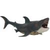 Higherbros Shark Toys with Openable Jaws The Megalodon 11" Ocean World Realistic Marine Animal Creature Action Figure, Great for Bath Toy, Beach Toys, Birthday Gifts Cake Topper view 1