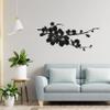 Cherry Blossom Japanese Flower Sakura Oriental Flowers Wall Sticker Art Decal for Girls Boys Kids Room Bedroom Nursery House Fun Home Decor Stickers Wall Art Vinyl Decoration Size (20x30 inch) view 3