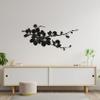Cherry Blossom Japanese Flower Sakura Oriental Flowers Wall Sticker Art Decal for Girls Boys Kids Room Bedroom Nursery House Fun Home Decor Stickers Wall Art Vinyl Decoration Size (20x30 inch) view 4