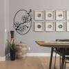 Romantic Flower Cherry Blossom Japanese Plant Sakura Blossoms Wall Sticker Art Decal for Girls Boys Kids Room Bedroom Nursery House Fun Home Decor Stickers Wall Art Vinyl Decoration Size (10x8 inch) view 2