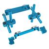 1Set ShareGoo RC Magnetic Body Post Stealth Invisible Body Shell Mount Column Kit Compatible with HSP Sakura D3 XIS Himoto HPI Tamiya TT-01 TT-02 1/10 RC Touring Car Drift Car (Blue) view 2