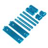 1Set ShareGoo RC Magnetic Body Post Stealth Invisible Body Shell Mount Column Kit Compatible with HSP Sakura D3 XIS Himoto HPI Tamiya TT-01 TT-02 1/10 RC Touring Car Drift Car (Blue) view 4