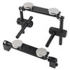 1Set ShareGoo RC Magnetic Body Post Stealth Invisible Body Shell Mount Column Kit Compatible with HSP Sakura D3 XIS Himoto HPI Tamiya TT-01 TT-02 1/10 RC Touring Car Drift Car (Black) view 1