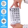 Regal Bingo Classic Bingo Sheets Only 6" x 4" - Reusable White Bingo Sheets for Family Game Night, Parties, Events & Bingo Halls - 200 Playing Sheets view 2