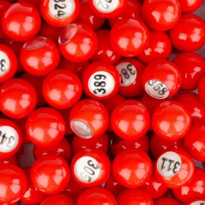 Regal Bingo - Raffle Balls - Premium Red Calling Balls with Easy Read Window - 7/8 (0.875) in - for Large Group Games, Game Night, & Recreational Activities