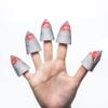 AQKILO Shark Finger Puppet Set, Ocean Animal Puppet Show Theater Props, Novelty Toys Weird Stuff Gifts, 5 PCS view 4