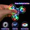 Gigilli Fidget Spinners 12 Pack, Kids Christmas Stocking Stuffers Gifts Light Up Bulk Fidget Spinners, Christmas Birthday Gifts Classroom Prizes Return Goodie Bag Stuffers, Glow Party Favors view 3
