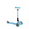 GLOBBER Junior Foldable Fantasy Lights  120/80 mm ABEC 5 Scooter with 3 Wheels, LED Wheels, Pastel Blue view 1
