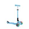 GLOBBER Junior Foldable Fantasy Lights  120/80 mm ABEC 5 Scooter with 3 Wheels, LED Wheels, Pastel Blue view 2