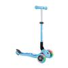 GLOBBER Junior Foldable Fantasy Lights  120/80 mm ABEC 5 Scooter with 3 Wheels, LED Wheels, Pastel Blue view 3