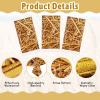 3 Pcs Halloween Straw Tablecover Hay Bales for Decoration Farm Hay Table Cover Waterproof Autumn Straw Tablecloth Rectangle Plastic Tablecloth for Western Cowboy Birthday Party Supplies 51 x 87 Inch view 3