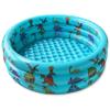 Dinosaur Inflatable Baby Pool - Small Toddler Blow Up 3 Rings Round Pad Pool, Outdoor/Indoor Play Center with Ball Pit & Toys - 48'x12' view 1