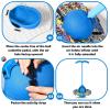Christoy Pogo Ball with Handles for Kids & Adults, Balance Bounce Ball, Trick Board for Girls and Boys Ages 6 and up (Purple-Colourful) view 4