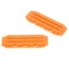 RC Recovery Ramps Board, Plastic Mini Ramps Board Sand Ladder Recovery Board Safe Lightweight RC 1/24 Crawler Sand Ladder for 1/24 RC Crawler Decoration Upgrade Parts(Orange) view 2