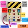 Crown Display Montessori Busy Board for Toddlers - Wooden Sensory Toys for Toddlers - Toys for Autistic Children with LED Light Up Buttons Pluggable Wires Baby Gifts - Educational Learning Fidget Toy view 3