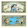 American Art Classics Pack of 100 - Fishing Million Dollar Bills - Great Novelty Fun Item for Those Who Love to Fish view 1