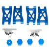 Upgrade Kit Aluminum Alloy Metal for Traxxas 1/18 LaTrax Teton Rally Desert Prerunner SST Rc Car Parts Replacement of 7615 7637 7650 7669 7532 7630(Blue) view 4