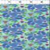 Clothworks Painted Patchwork Y3377 32 Light Aqua Kaleidoscope view 1