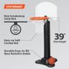 Huplay Rookie Small Basketball Set - Stationary Post view 4
