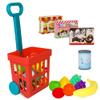 Playkidz Toy Shopping Cart Play Set, Plastic Food Toys, Interactive Play Set, Learning Resources & Pretend Play Fun, Ages 3+ view 1