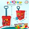 Playkidz Toy Shopping Cart Play Set, Plastic Food Toys, Interactive Play Set, Learning Resources & Pretend Play Fun, Ages 3+ view 2