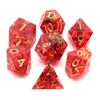 HS Dice Christmas Sharp Edge Dice Christmas Dice DND Dice Set Polyhedral Dice Set for Dungeon and Dragons MTG RPG D&D D20 D12 D10 D8 D6 D47pieces view 1