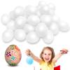 30 Pcs Plastic White Fake Eggs,Easter Eggs,Realistic White Eggs,Faux Fake Egg for DIY Crafts,Painting,Party,Home Decor,Kids,Kitchen view 1