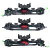 RC-Hub CNC Metal Front & Rear Axle Set for 1/10 Axial SCX10 II 90046 90047 RC Crawler Truck Car (Front) view 2