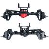 RC-Hub CNC Metal Front & Rear Axle Set for 1/10 Axial SCX10 II 90046 90047 RC Crawler Truck Car (Front) view 3