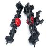 RC-Hub CNC Metal Front & Rear Axle Set for 1/10 Axial SCX10 II 90046 90047 RC Crawler Truck Car (Front and Rear) view 2
