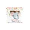 Deven Chic Pink Flower Elephant Personalized Large Storage Baskets for Organizing Shelves with Handle,Closet Decorative Storage Bins for Toy, Bathroom,Nursery,Home 1 Pack view 2