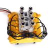 RCHUBAM RC-Hub Simulate FST V8 Engine Fans Radiator Kit Motor Cooling with Heatsink Cover for 1/10 TRX TRX4 RC Crawler Car(Yellow) view 4