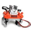 RC-Hub V8 Engine Fans Radiator Motor with Heatsink Cover for 1/10 TRX4 RC Crawler Scale (Orange) view 2