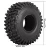 INJORA 1.9 Crawler Tires 120mm Rubber All Terrain Wheel Tires for 1/10 RC Rock Crawler Car FCX10 TRX4 Axial SCX10 Redcat Gen8 view 2