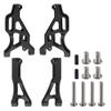 ShareGoo Aluminum Alloy Front Upper & Front Lower Swing Arm Front A Arm Compatible with Arrma 1/7 Limitless Infraction 6S RC Car (Black) view 1
