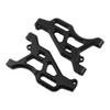 ShareGoo Aluminum Alloy Front Upper & Front Lower Swing Arm Front A Arm Compatible with Arrma 1/7 Limitless Infraction 6S RC Car (Black) view 3